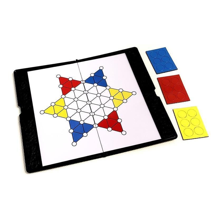 Настільна гра Китайські шашки міні UB 1684UB магнітне ігрове поле (RLT51762)