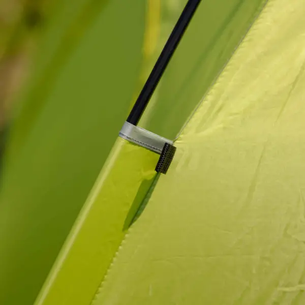 Палатка туристическая двухместная с автоматическим каркасом для походов и кемпинга 200х200х140 см Зеленая (147-107- LU-019M) - фото 6