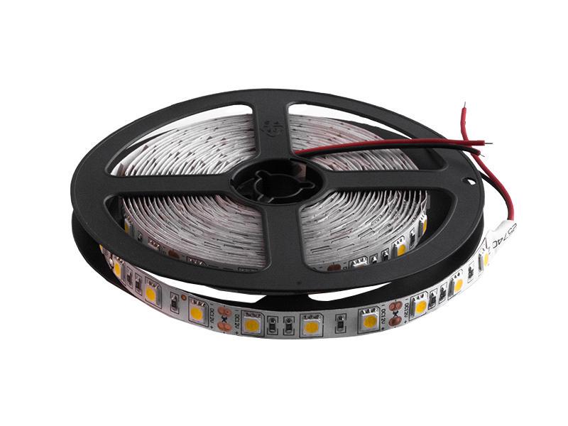 Светодиодная лента LED UA 5050 60 LED 10 мм 12 В 14,4 Вт/м IP20 Белый (359)