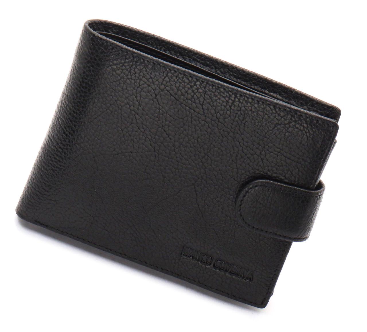 Портмоне мужское Marco Coverna кожаное с отделом для документов Черный (MCBK10-805) - фото 3 Портмоне мужское Marco Coverna кожаное с отделом для документов Черный (MCBK10-805) - фото 3