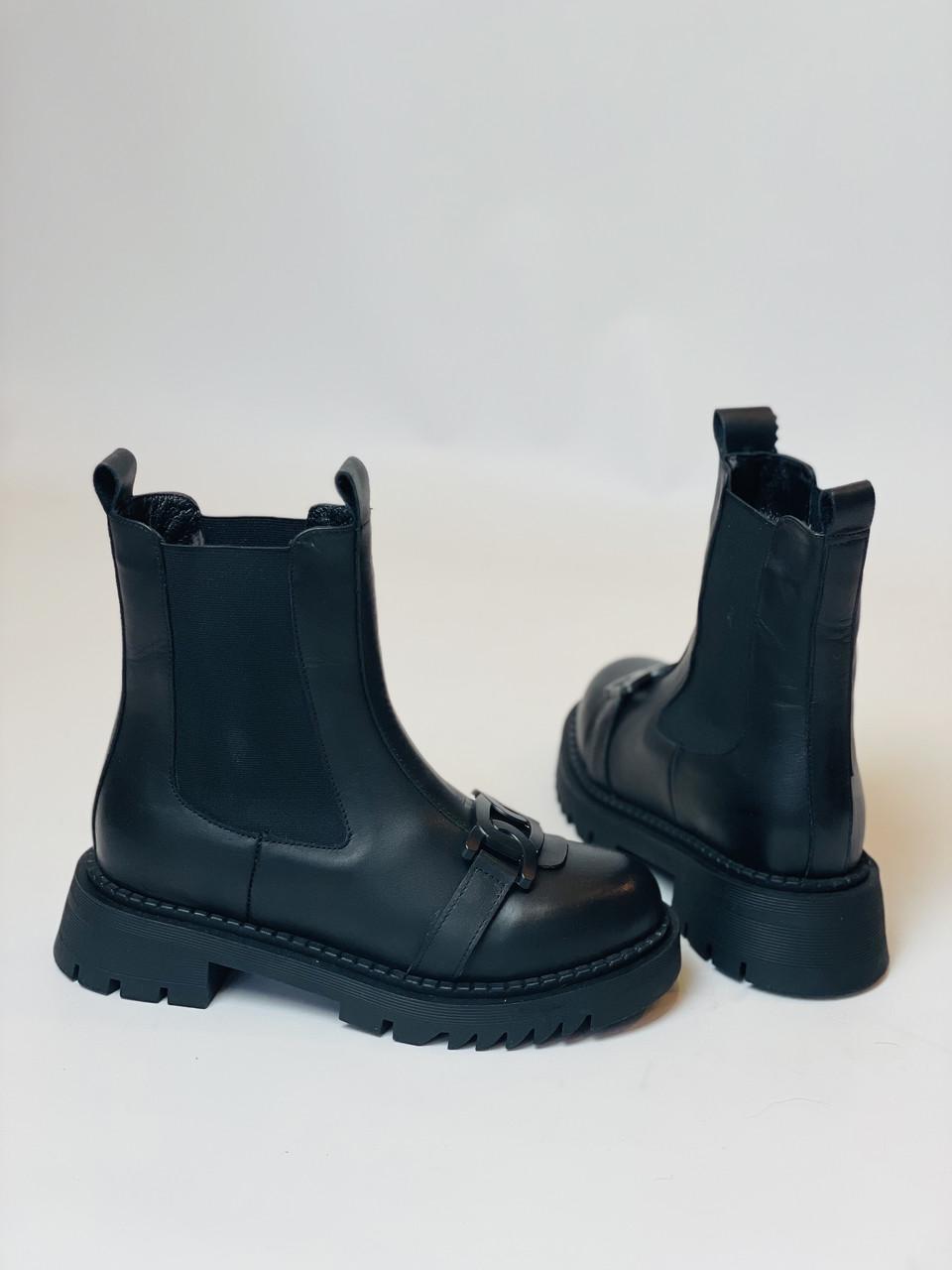 Ботинки женские зимние Farinni р. 36 23,5 см Черный (2753) - фото 2 Ботинки женские зимние Farinni р. 36 23,5 см Черный (2753) - фото 2