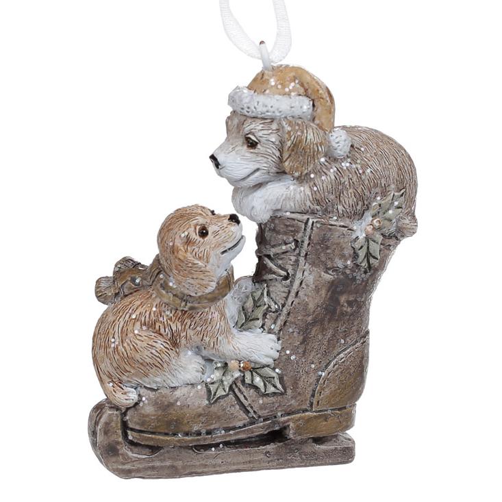 Подвесной декор BonaDi Песики 7,5 см (707-395)