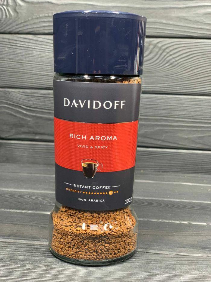Кофе растворимый Davidoff Cafe Rich Aroma сублимированный 100 г - фото 2 Кофе растворимый Davidoff Cafe Rich Aroma сублимированный 100 г - фото 2