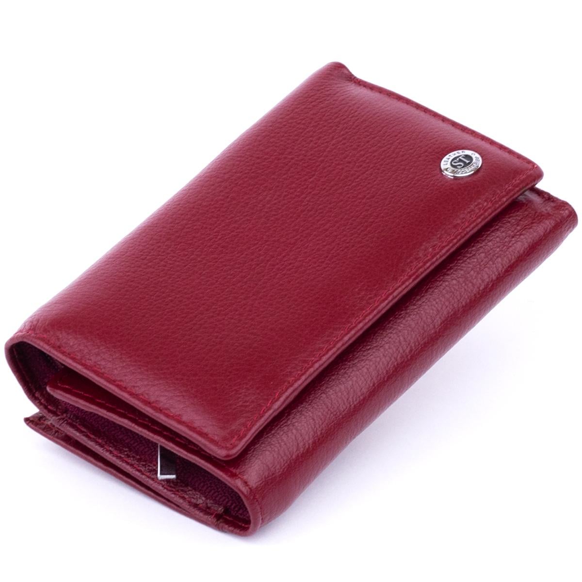 Кошелек женский ST Leather 19363 кожа Бордовый