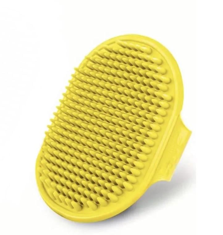 Щетка массажная для собак и кошек Yellow (564567567)