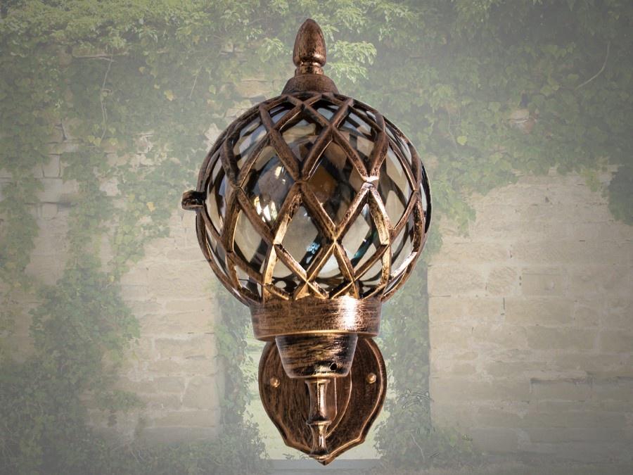 Садово-парковый светильник в классическом исполнении Бронзовый (DJ070-S-W1 GB) - фото 2 Садово-парковый светильник в классическом исполнении Бронзовый (DJ070-S-W1 GB) - фото 2