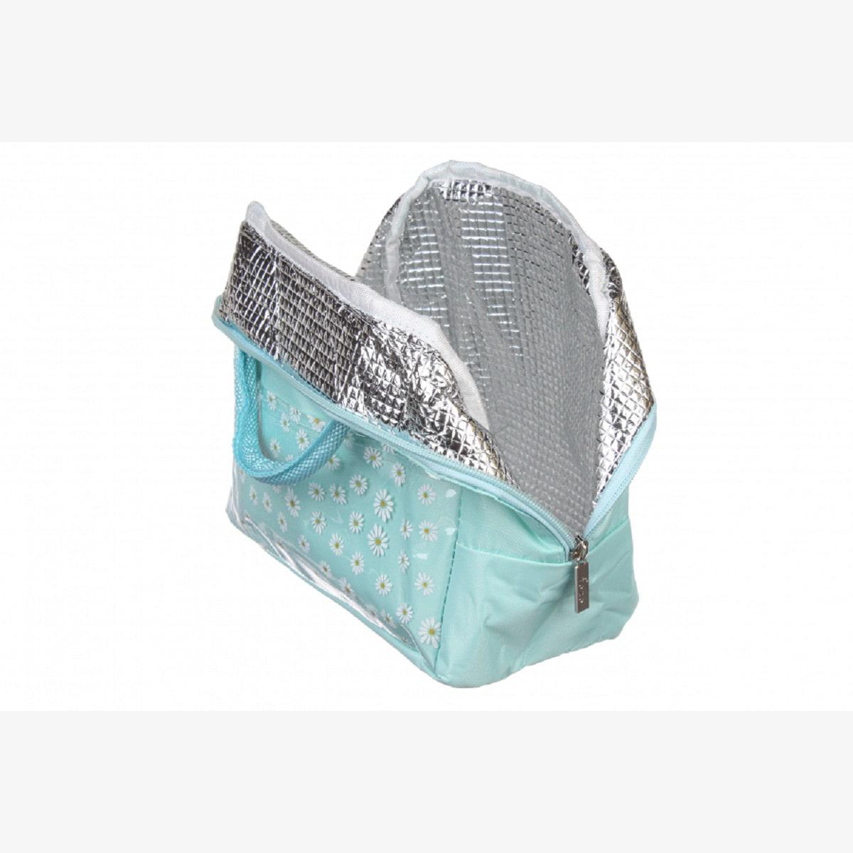 Термосумка Ромашка с овальным верхом Голубой - фото 5