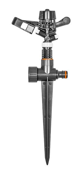 Ороситель пульсивный Bradas WHITE LINE на колке (WL-6023)