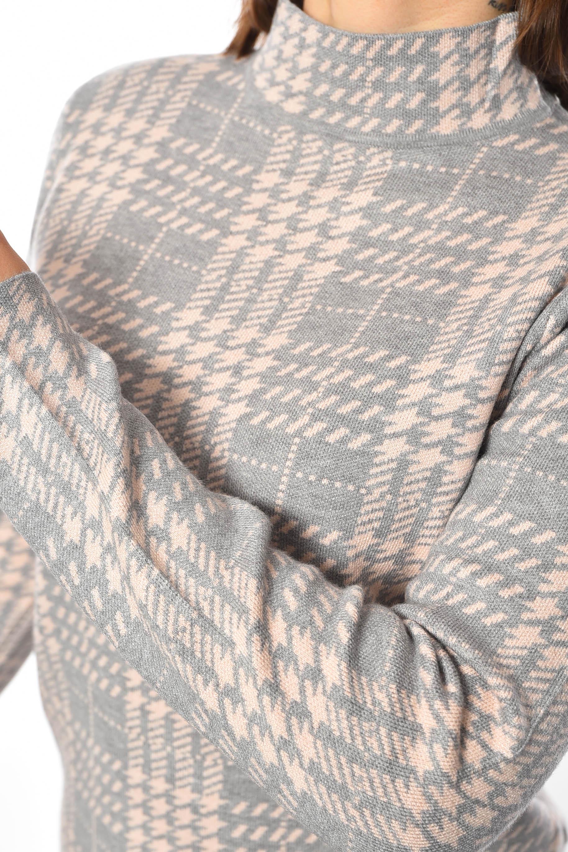 Светр жіночий S-M Сірий (192407) - фото 4 Светр жіночий S-M Сірий (192407) - фото 4