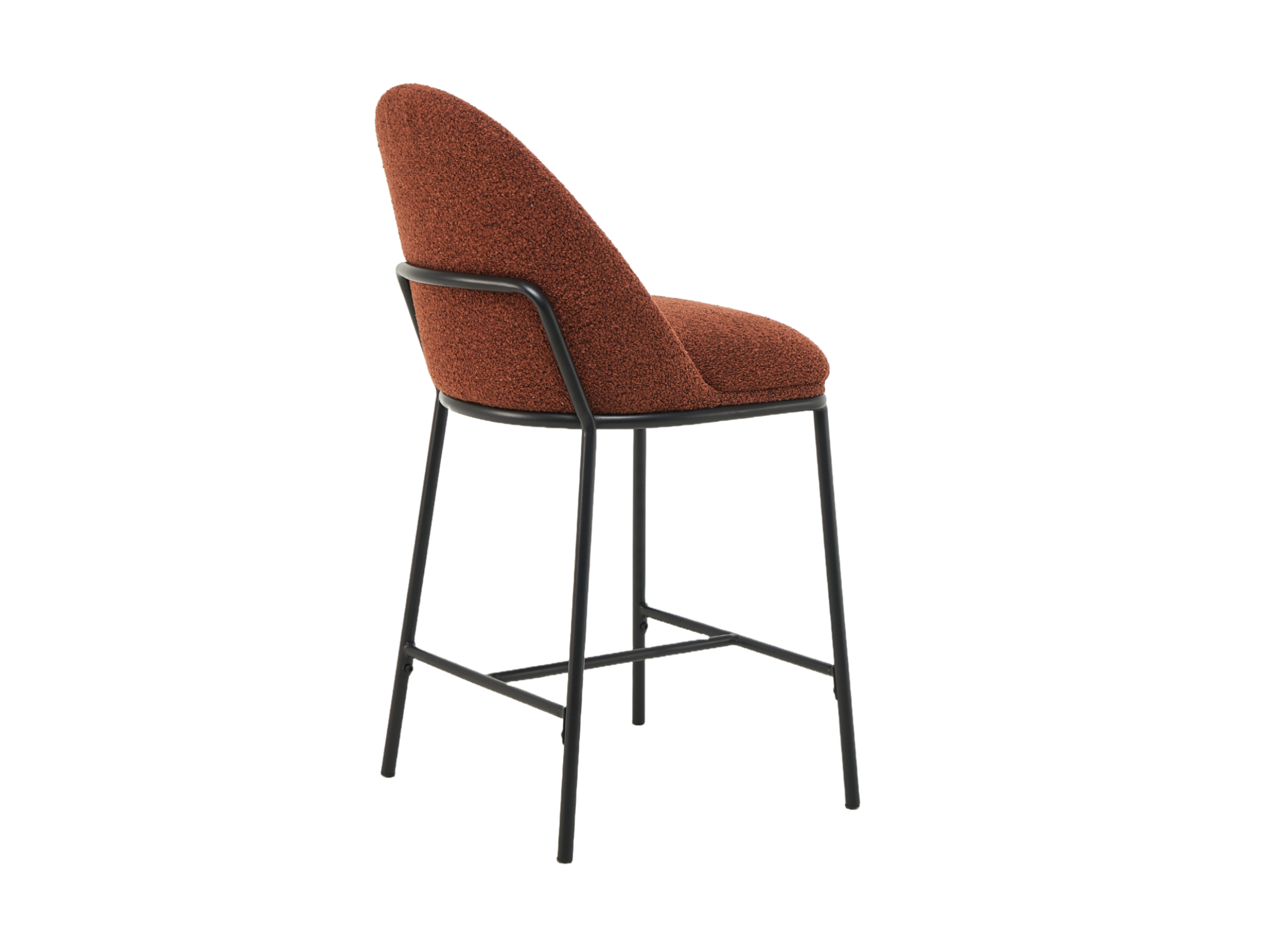 Полубарный стул Vetro Mebel В-150 Терракотовый/Черный (29850545) - фото 3 Полубарный стул Vetro Mebel В-150 Терракотовый/Черный (29850545) - фото 3