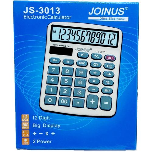 Калькулятор JOINUS JS-3013 з сонячною батарею