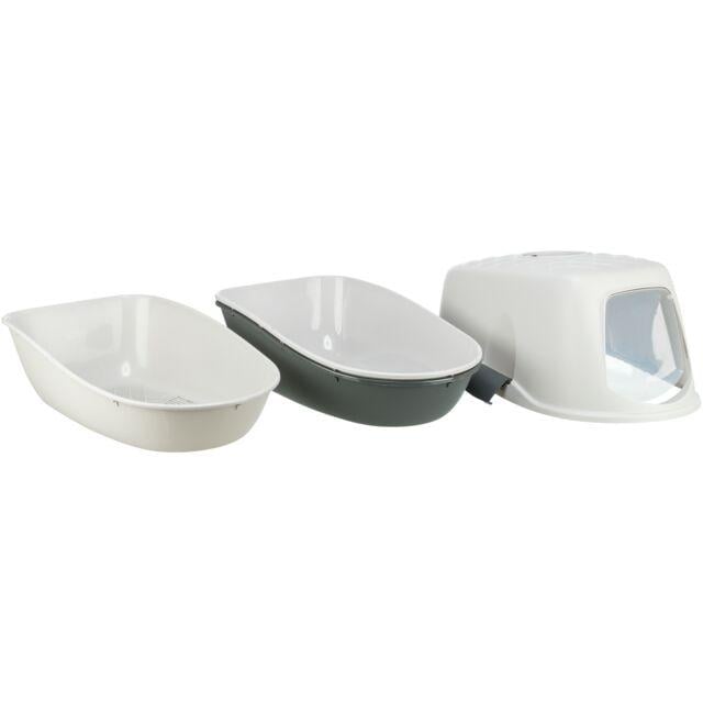 Туалет-дім для котів Trixie Berto Top трисекційний із системою поділу (TX-40162) - фото 5 Туалет-дім для котів Trixie Berto Top трисекційний із системою поділу (TX-40162) - фото 5