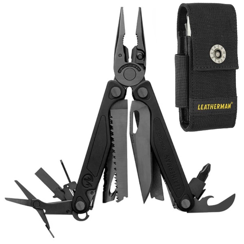 Мультитул Leatherman charge plus синтетичний чохол метричні біти (26736376)