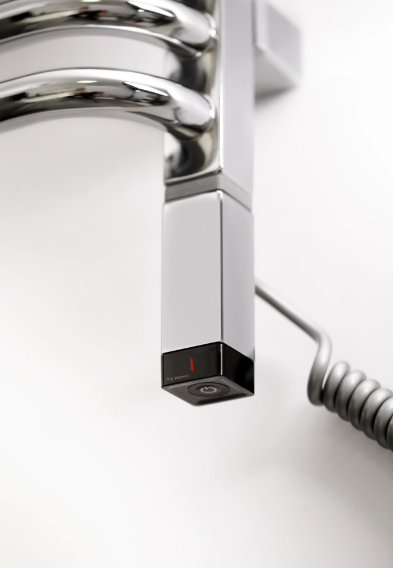 ТЭН электрический Terma ONE 300 Вт 30x30 мм Chrome (091)