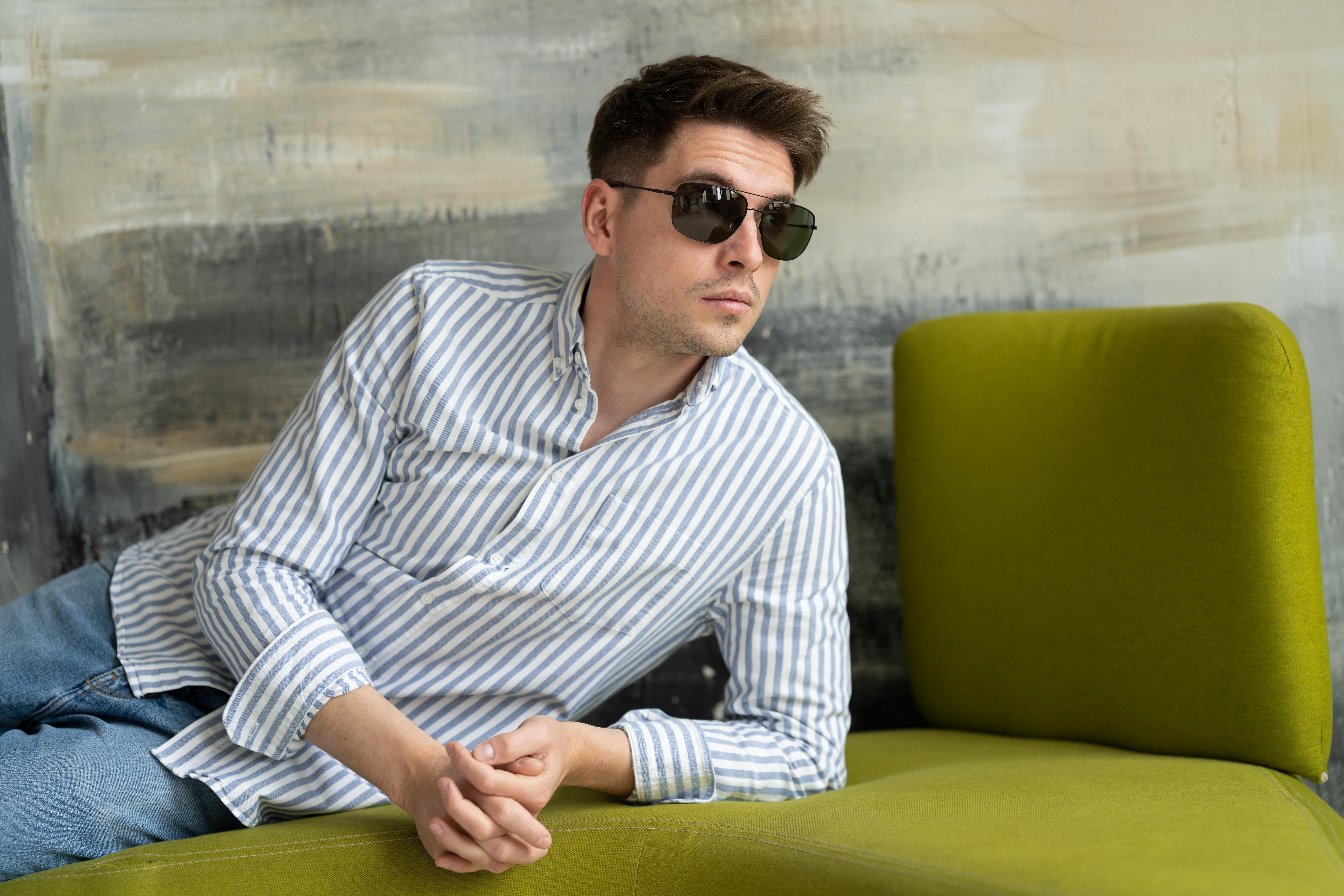 Сонцезахисні окуляри чоловічі MEGAPOLIS 716 Black (11649965) - фото 8 Сонцезахисні окуляри чоловічі MEGAPOLIS 716 Black (11649965) - фото 8