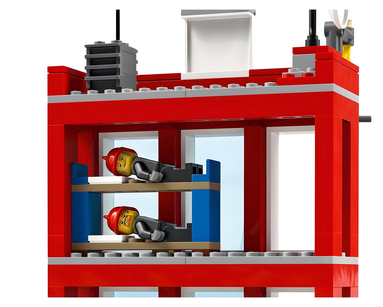 Конструктор City Пожежна станція 908 деталей (2E10604) - фото 9 Конструктор City Пожежна станція 908 деталей (2E10604) - фото 9