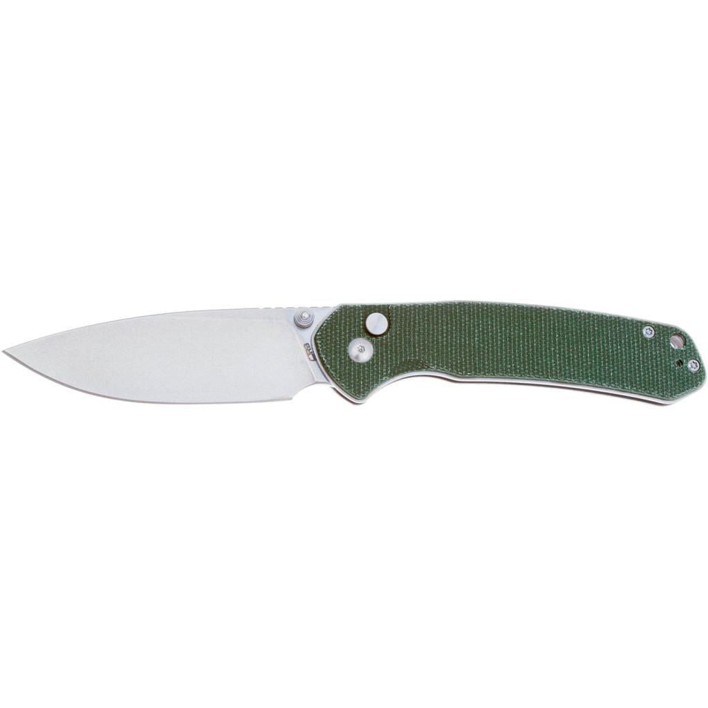 Нож складной охотничий CJRB Pyrite Large Micarta OD Green (m411010)