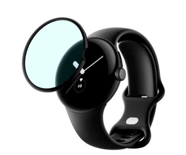 Защитное стекло SoftGlass Full Cover для Google Pixel Watch Black
