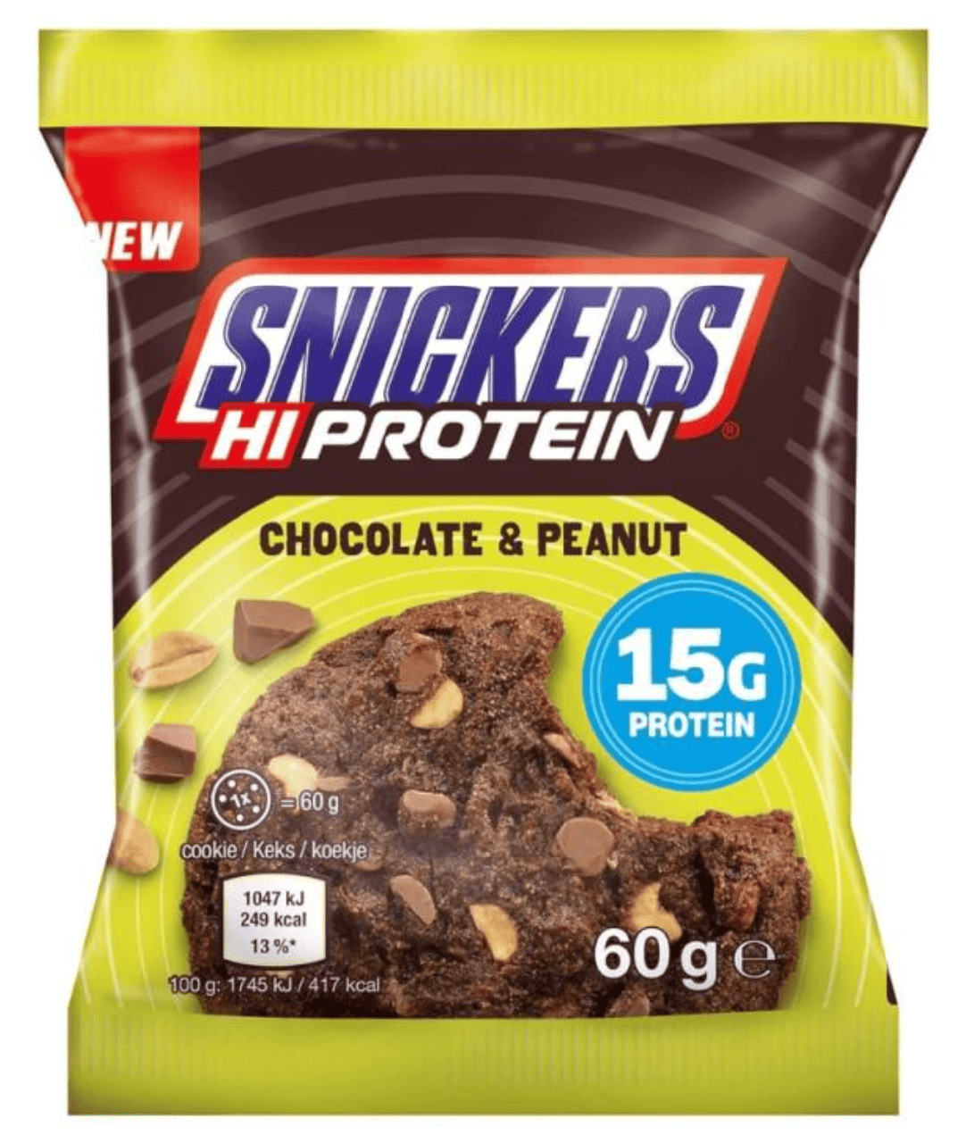Печенье Snickers Hi Protein Chocolate Peanut Cookie 60 г (2913242835) Печенье Snickers Hi Protein Chocolate Peanut Cookie 60 г (2913242835)