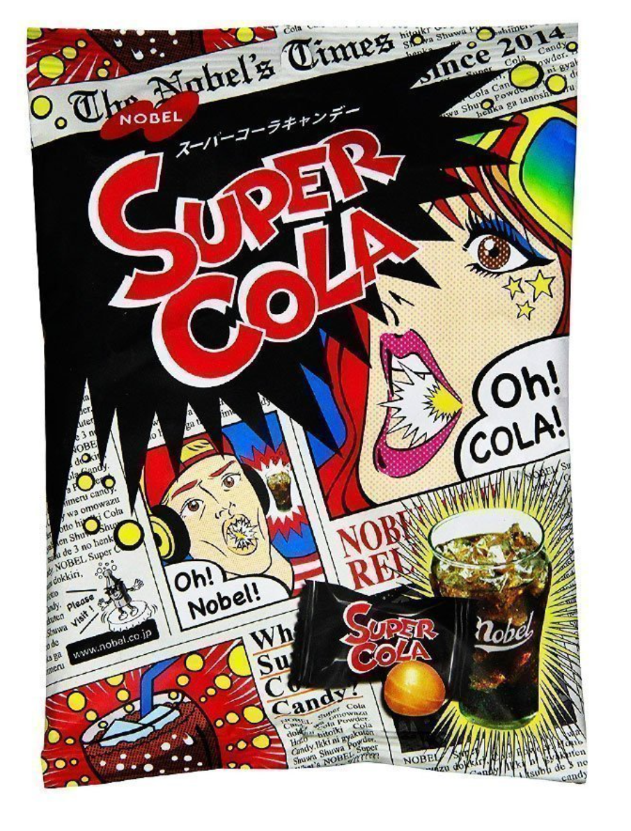 Конфеты японские Nobel Super Sour Cola 88 г (2366868436)