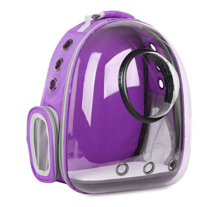 Рюкзак для переноски домашних питомцев CosmoPet CP-101 с иллюминатором 42х25х32 см Purple (3_06536) Рюкзак для переноски домашних питомцев CosmoPet CP-101 с иллюминатором 42х25х32 см Purple (3_06536)