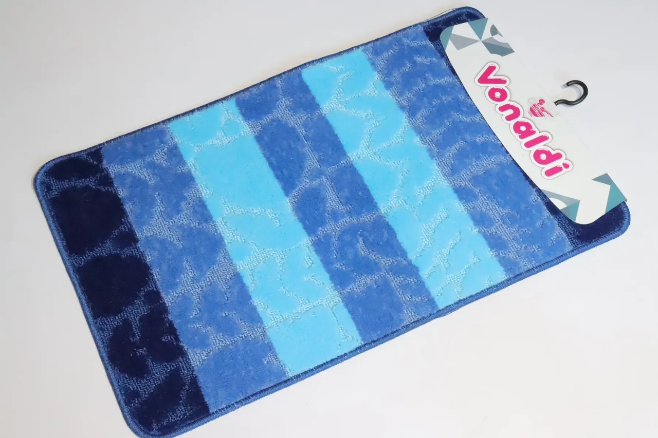 Набор ковриков для ванной комнаты 100х60 см (02219)