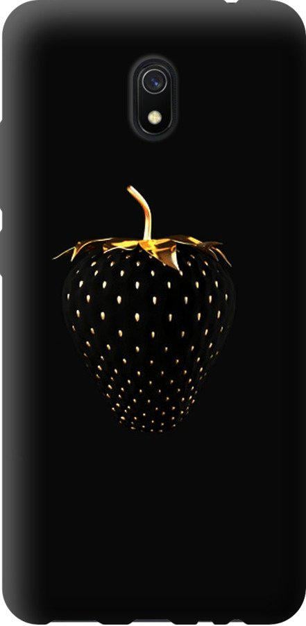 Чехол на Xiaomi Redmi 8A Черная клубника (3585u-1794-42517)