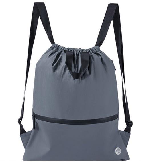 Рюкзак Runmi 90 Ninetygo Lightweight Urban Drawstring Backpack Dark grey