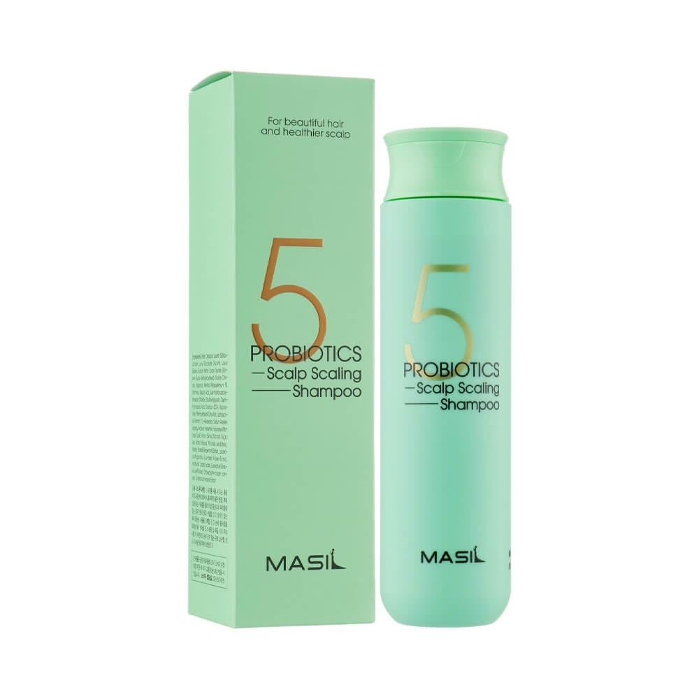 Шампунь безсульфатний з пробіотиками MASIL 5 Probiotics Scalp Scaling Shampoo (2349770714)