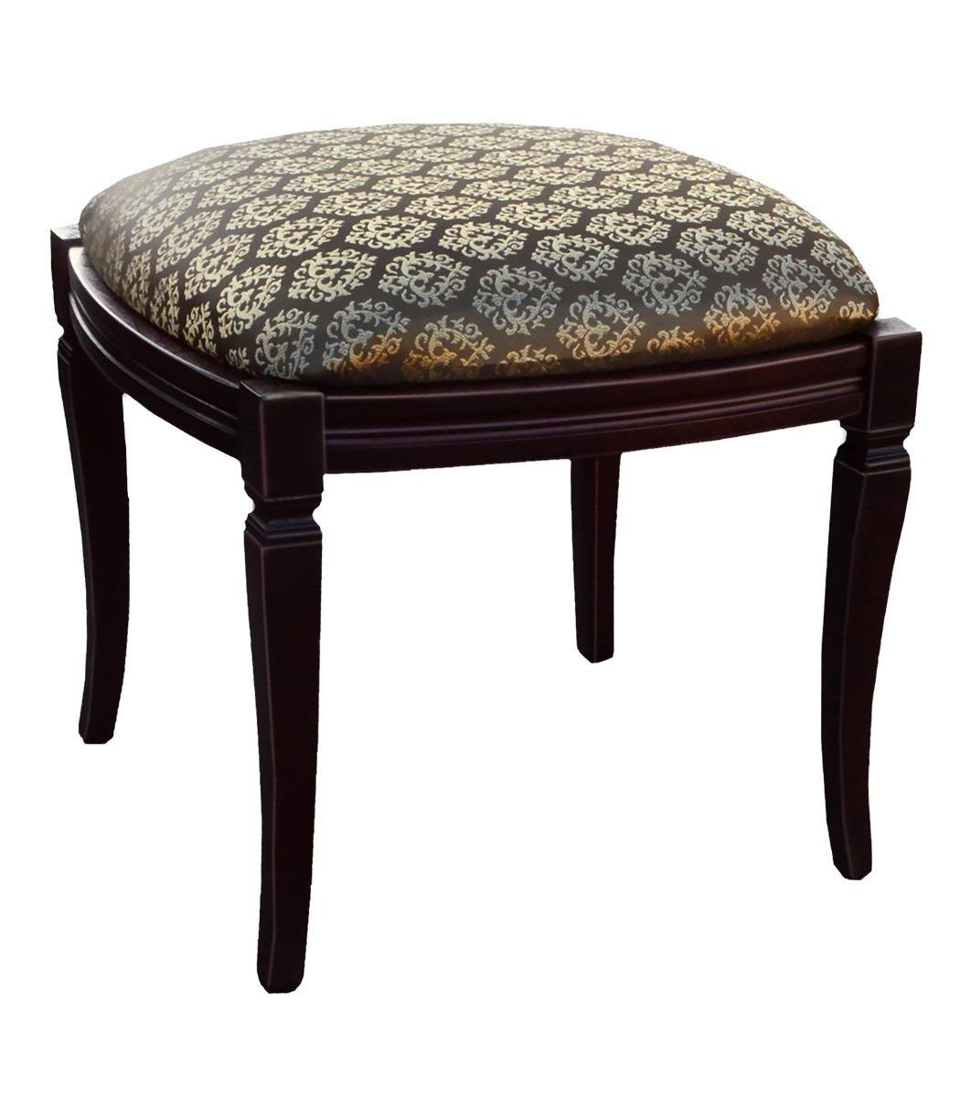 Банкетка в прихожую/гостиную Мікс Меблі 54х54 см Махонь/Коричневый (45288)