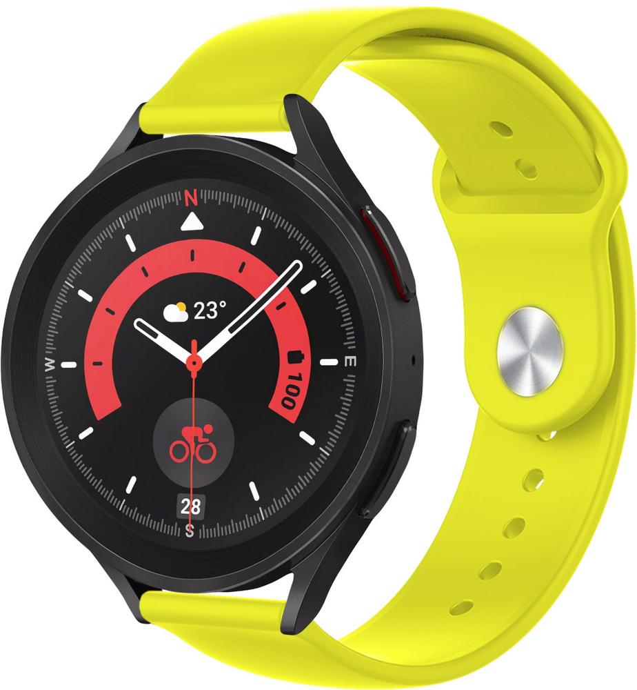 Ремешок Base Galaxy Watch 5 Pro Yellow (28233)