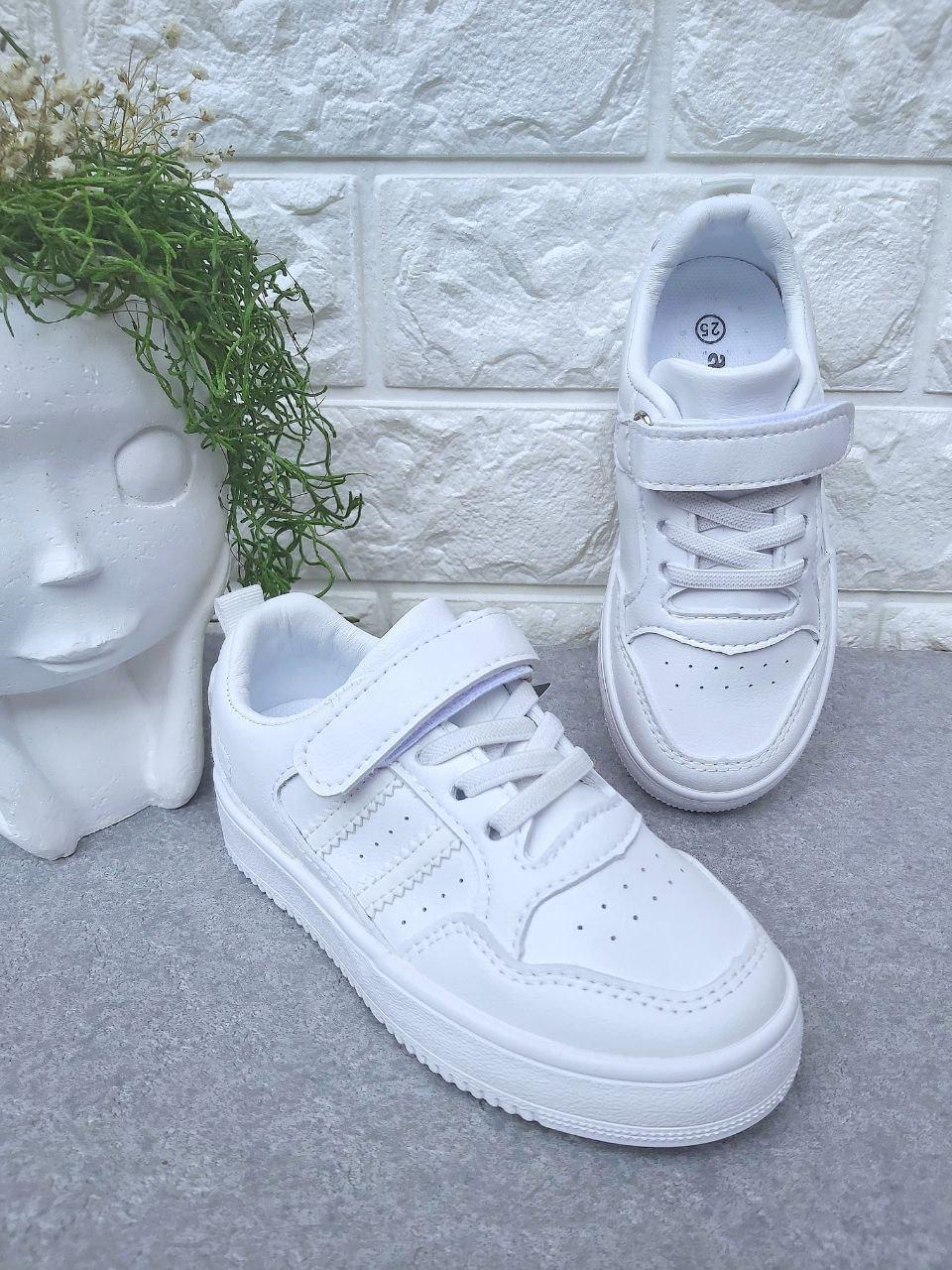 Кроссовки унисекс Apawwa 1237 р. 25 16,5 см Белый (1237)