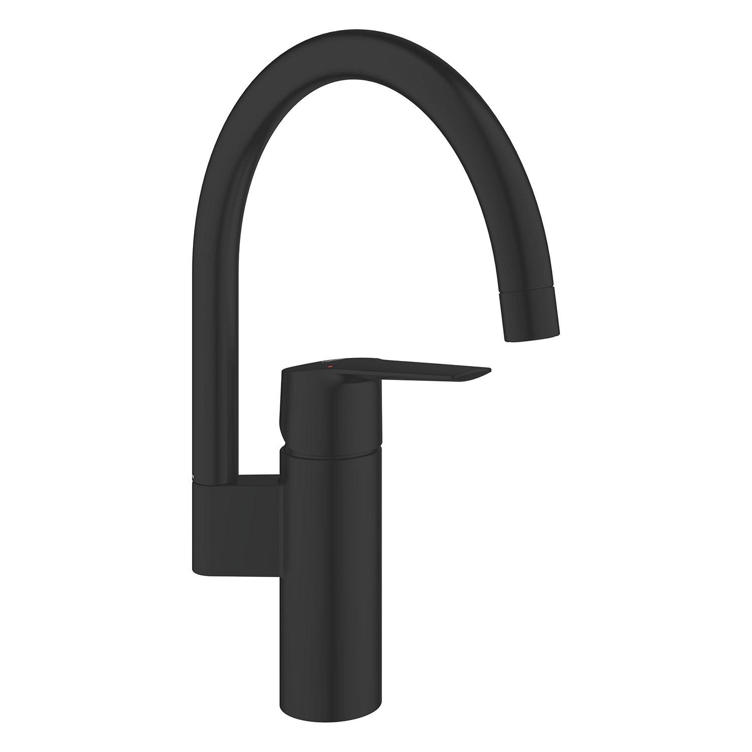 Смеситель для кухни Grohe QuickFix Start 304692430 однорычажный Черный (236100)