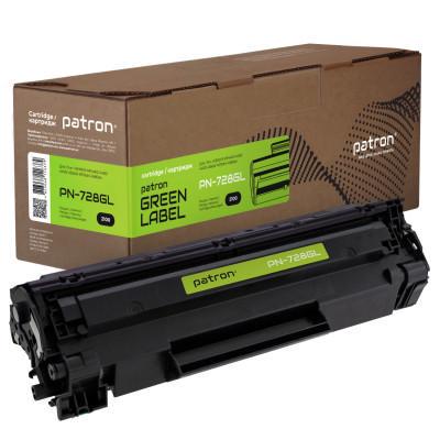 Картридж Patron Canon 728 Green Label (PN-728GL)
