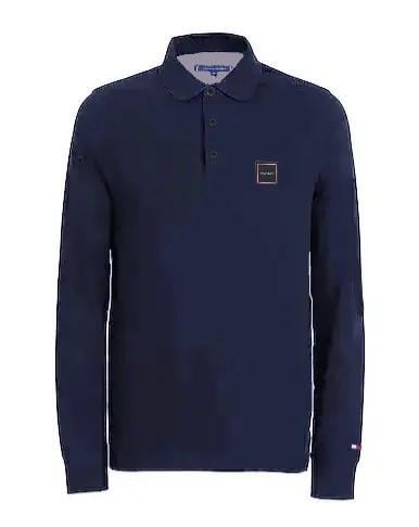 Поло чоловіче з довгим рукавом Interlock Tommy Hilfiger TH-23003NV 4XL