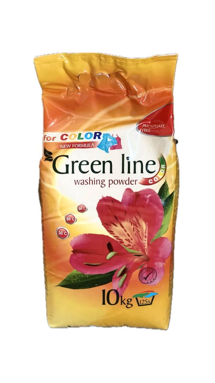 Пральний порошок Green Line Color 10 кг (00098899)