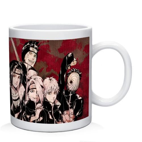 Чашка Gee! Наруто Naruto Акацуки Белый NA.02.070