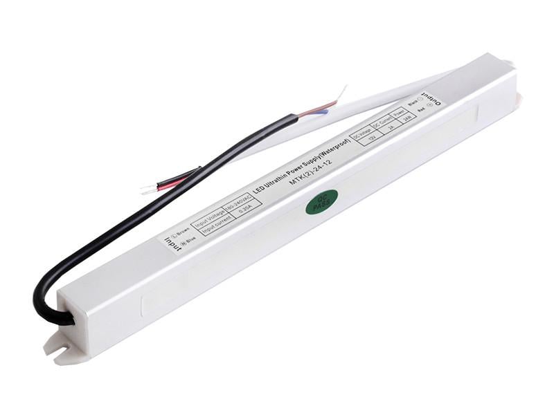 Блок питания Slim 12 В 24 Вт IP67 (2034)