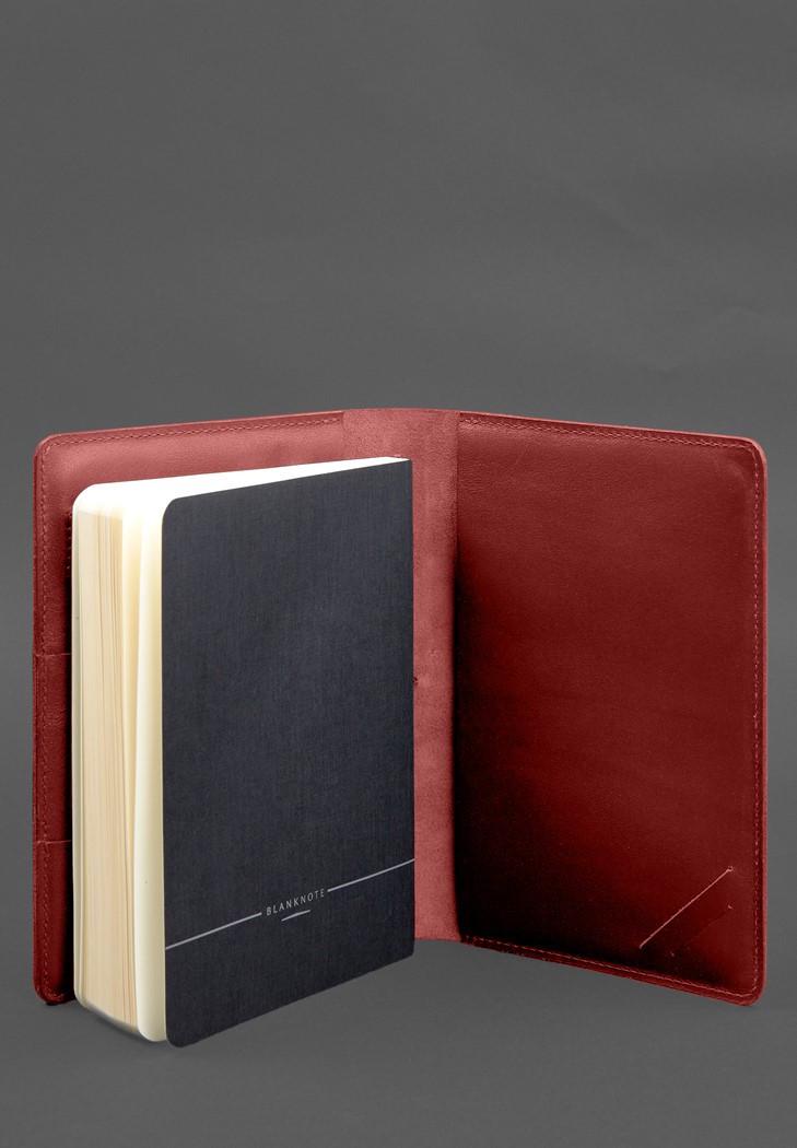 Кожаный блокнот А5 Софт-бук 9.4 Красный (A-028803) - фото 8 Кожаный блокнот А5 Софт-бук 9.4 Красный (A-028803) - фото 8