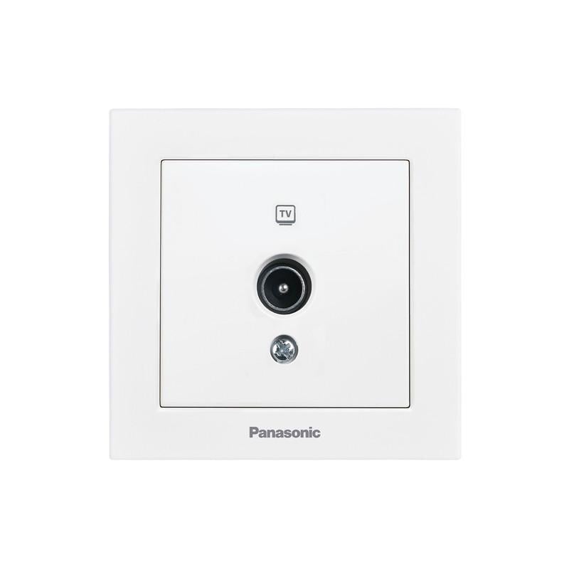 Розетка TV конечная Panasonic Karre Plus 55 ABS Белый (WDTC94512WH-UA1)