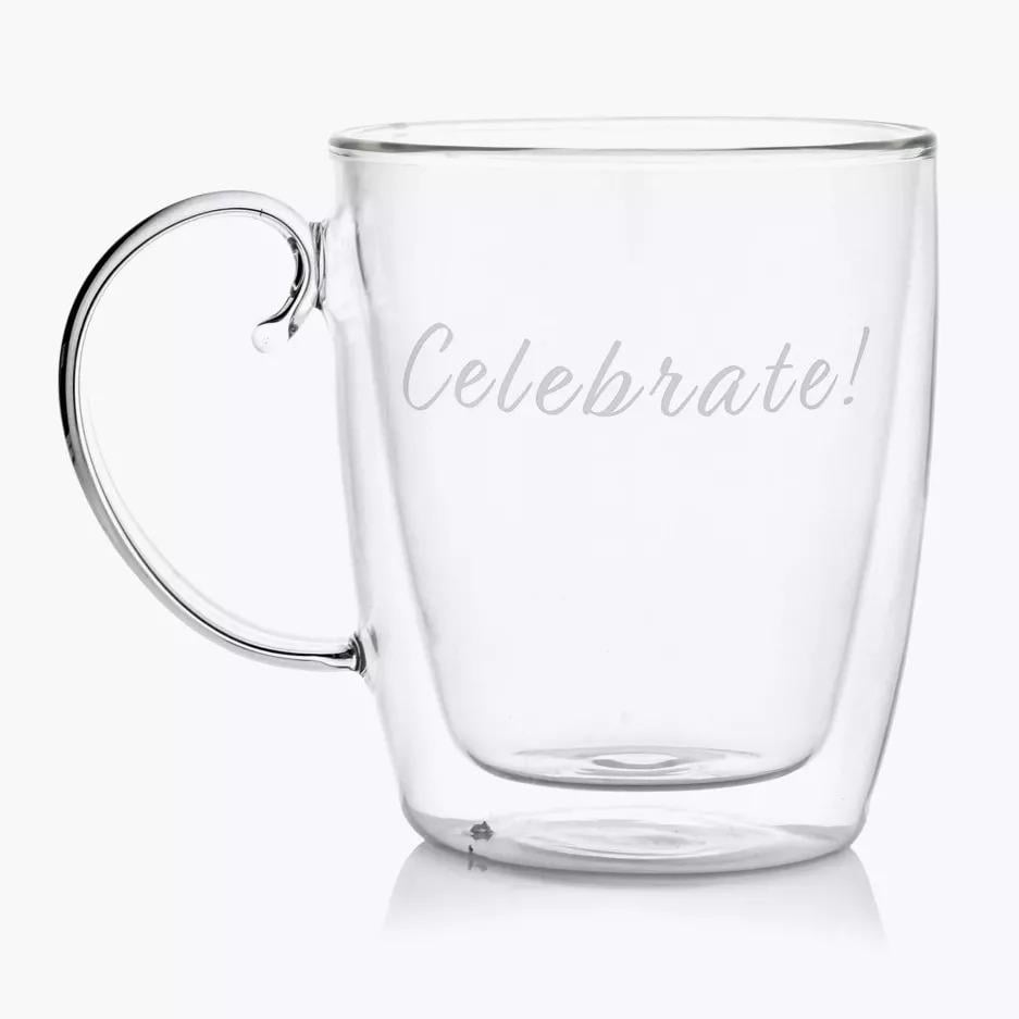 Термо чашка з подвійним стінками DUKA LISE CELEBRATE 500 мл Прозорий (2220666) - фото 2 Термо чашка з подвійним стінками DUKA LISE CELEBRATE 500 мл Прозорий (2220666) - фото 2