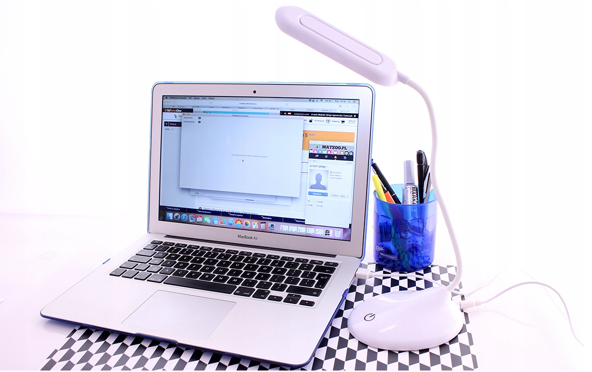 Лампа настольная AL WHITE Белый (MR64304) - фото 8