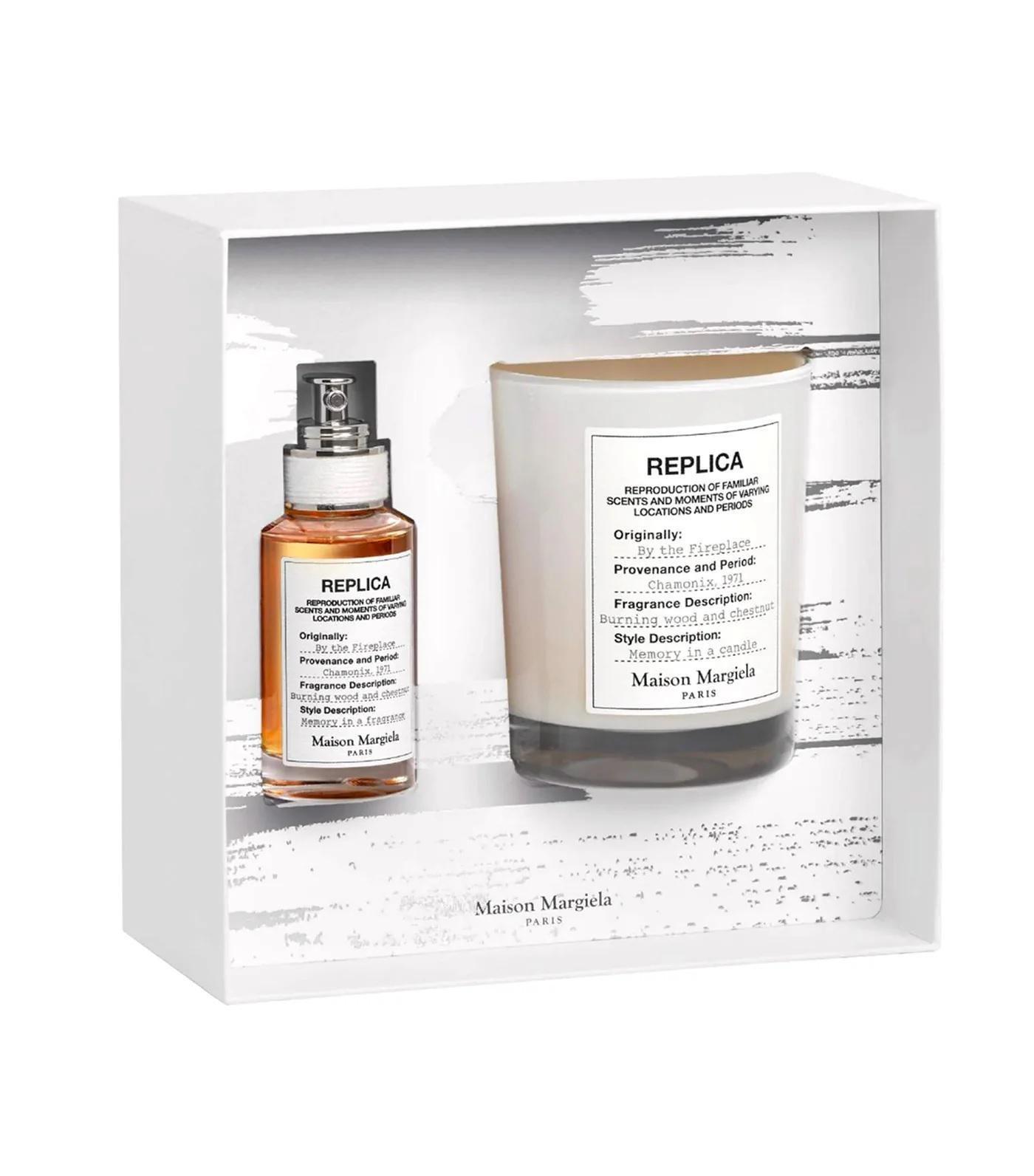 Подарочный набор унисекс Maison Margiela By The Fireplace туалетная вода 30 мл/свеча 165 г (382935)