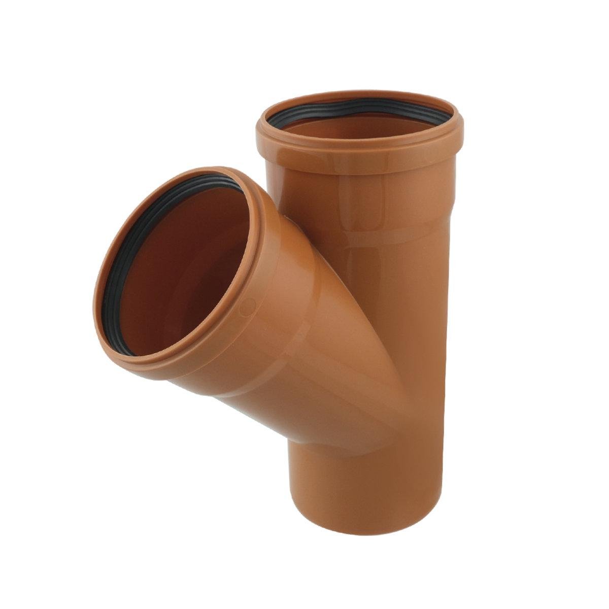 Трійник зовнішній Polmark 6553044 110х110х45° (SW-84946)