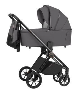 Коляска універсальна CARRELLO Ultra CRL-6525 2024 2в1 Sonic Grey (BNX51174)