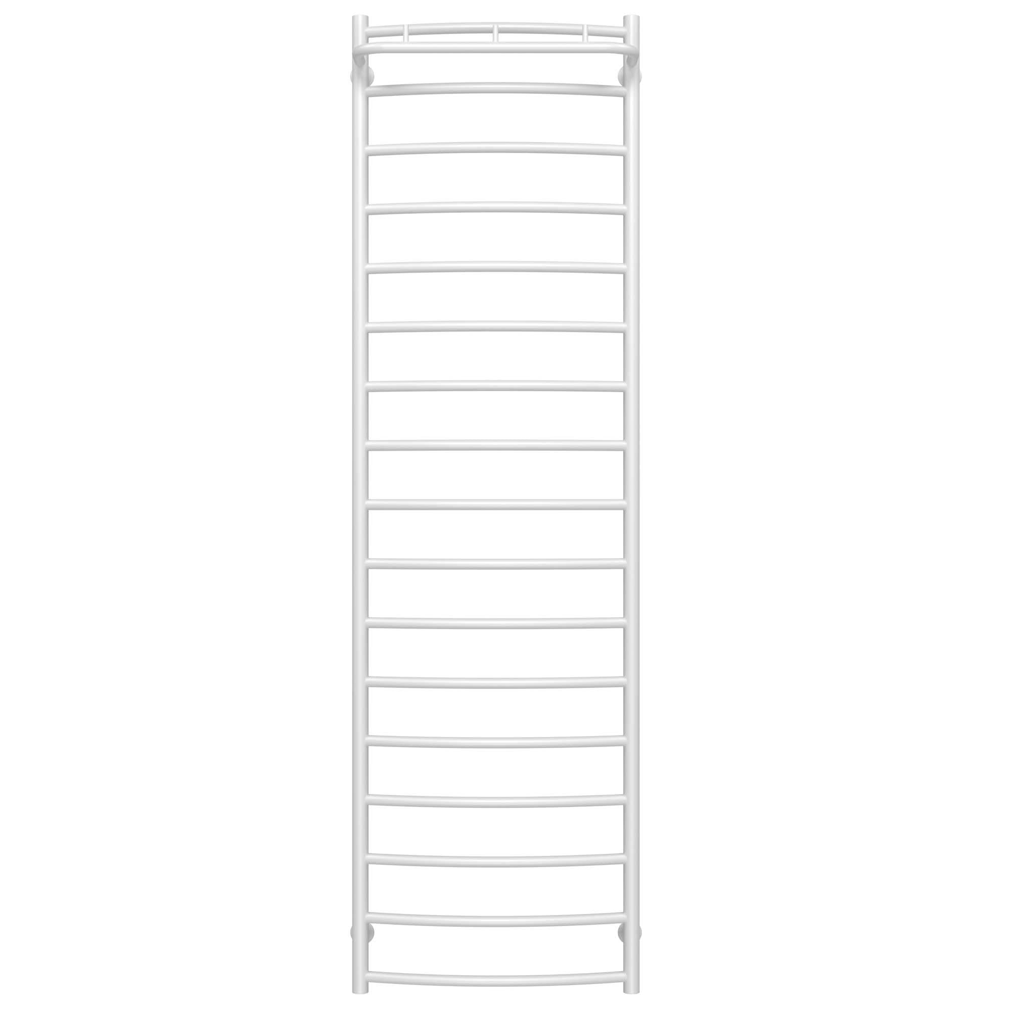 Полотенцесушитель водяной Deffi Классик N П17 нижнее подключение нержавеющая сталь 500х1800 мм Белый (C.KN.180.50.17.W.A)