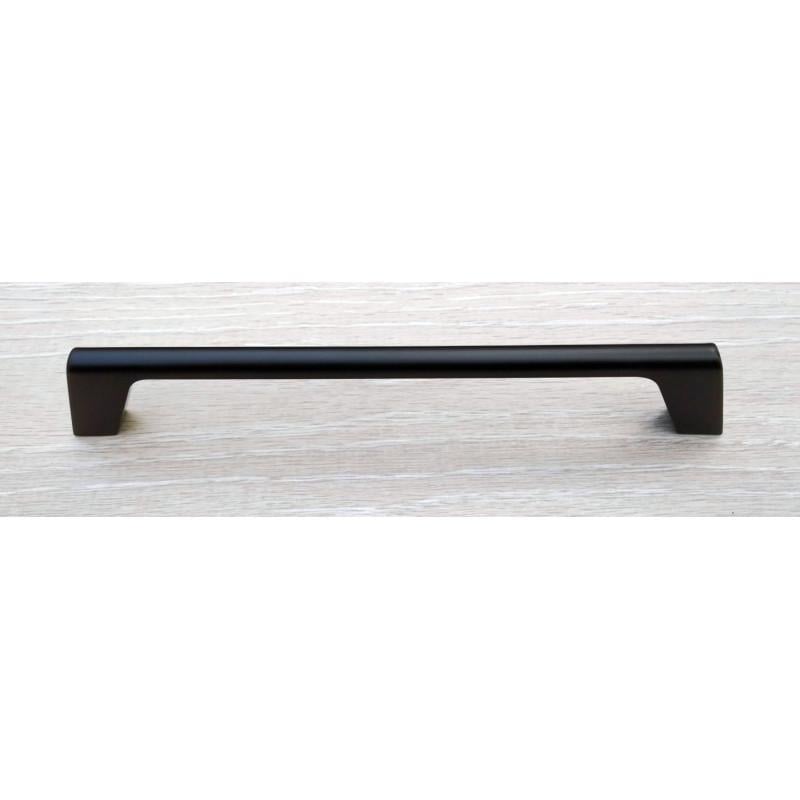 Меблева ручка GTV UZ G2 Чорний (UZ-G2-160-20M)