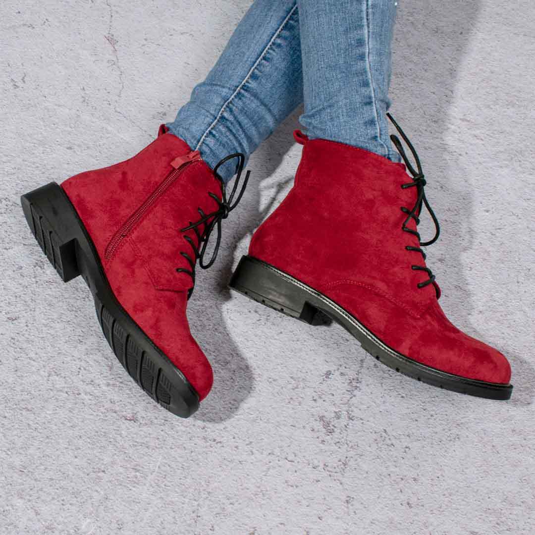 Ботинки женские на низком каблуке 328229 р. 38 24 см