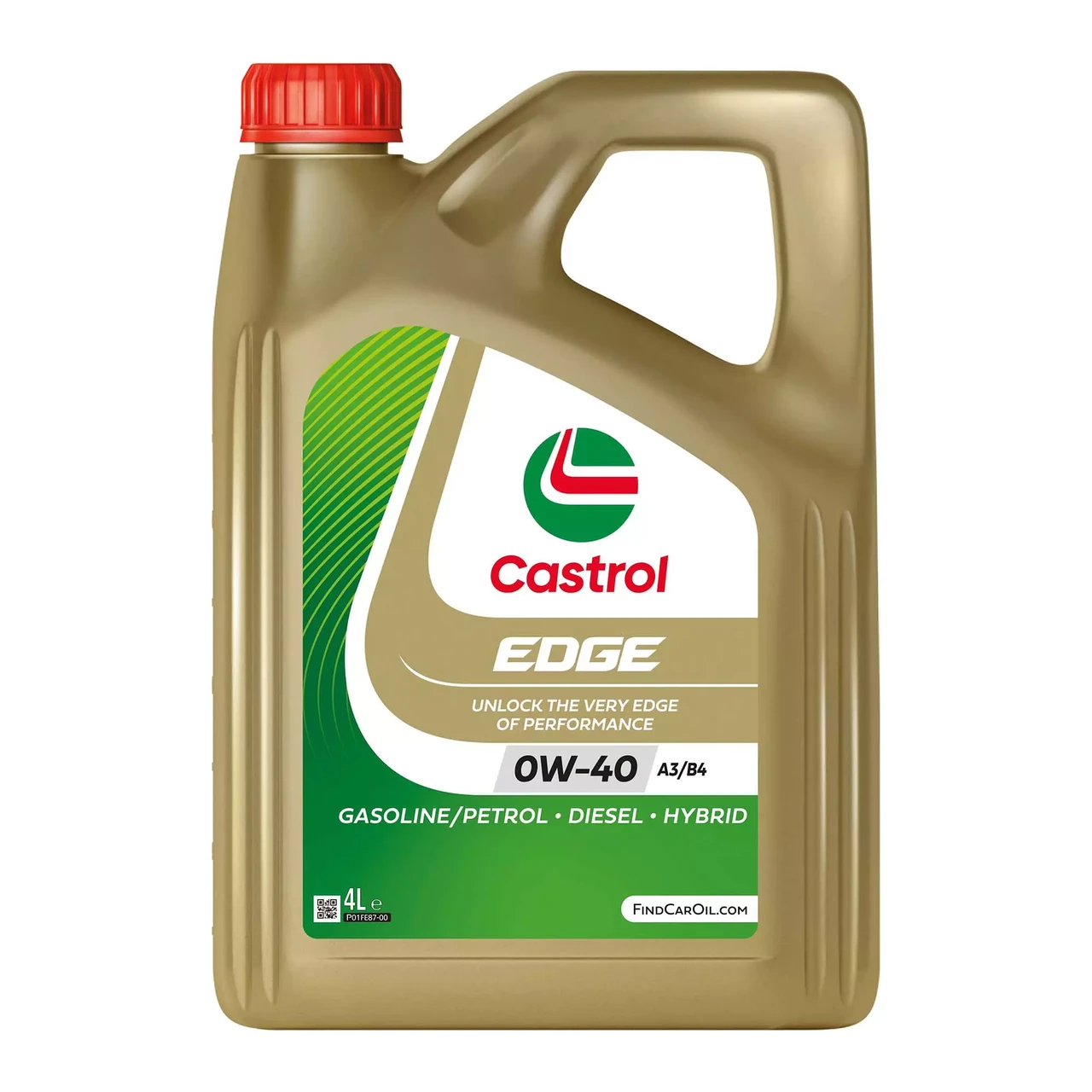 Моторна олива Castrol Edge 0W-40 A3/B4 4 л (15F6B5)