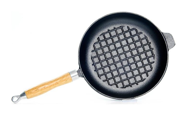 Сковорода-гриль Fissman Naestved Ø 23 см чавунна (FN-CI-4095)